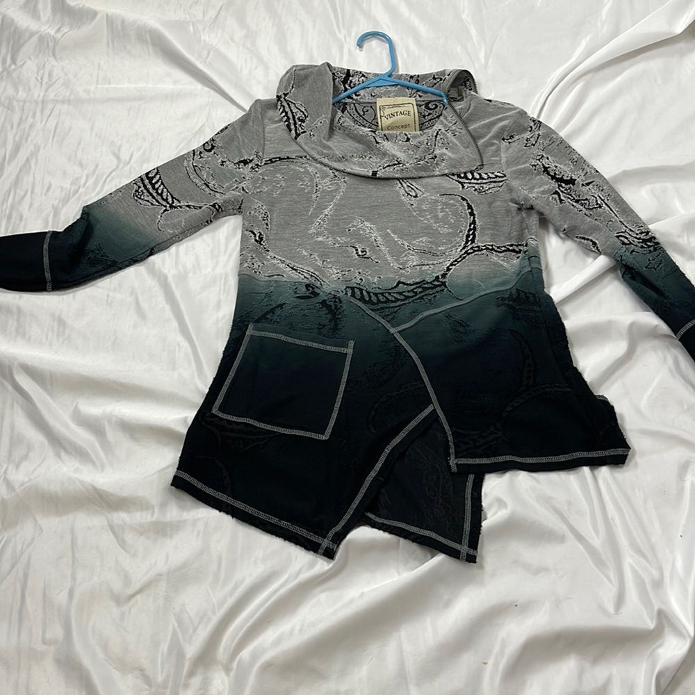 Funky grey top